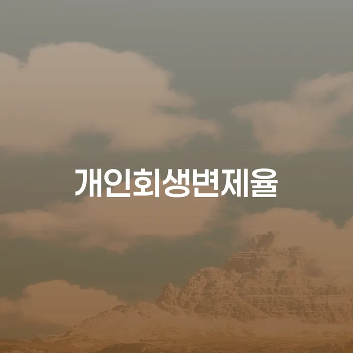 음성군 주식빚 개인회생으로 방법 관한건