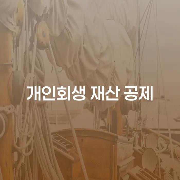 개인회생 재산 공제: 당신의 채무 부담을 덜어줄 수 있을까요?
