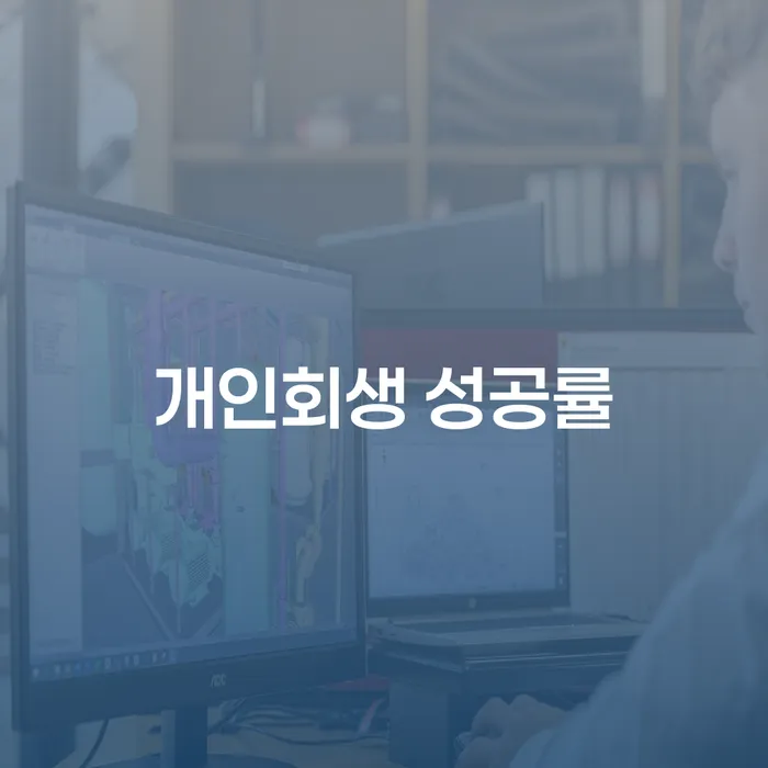 개인회생 성공률을 높이기 위한 방법은 무엇일까요?