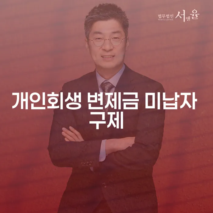 개인회생 변제금 미납자 구제, 어떻게 해야 할까요?